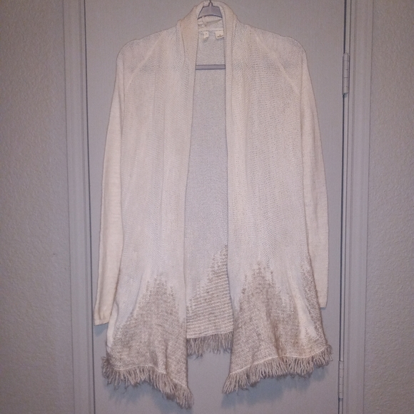 Anthroplogie Moth Nevis Fringe Cardigan - Picture 2 of 3